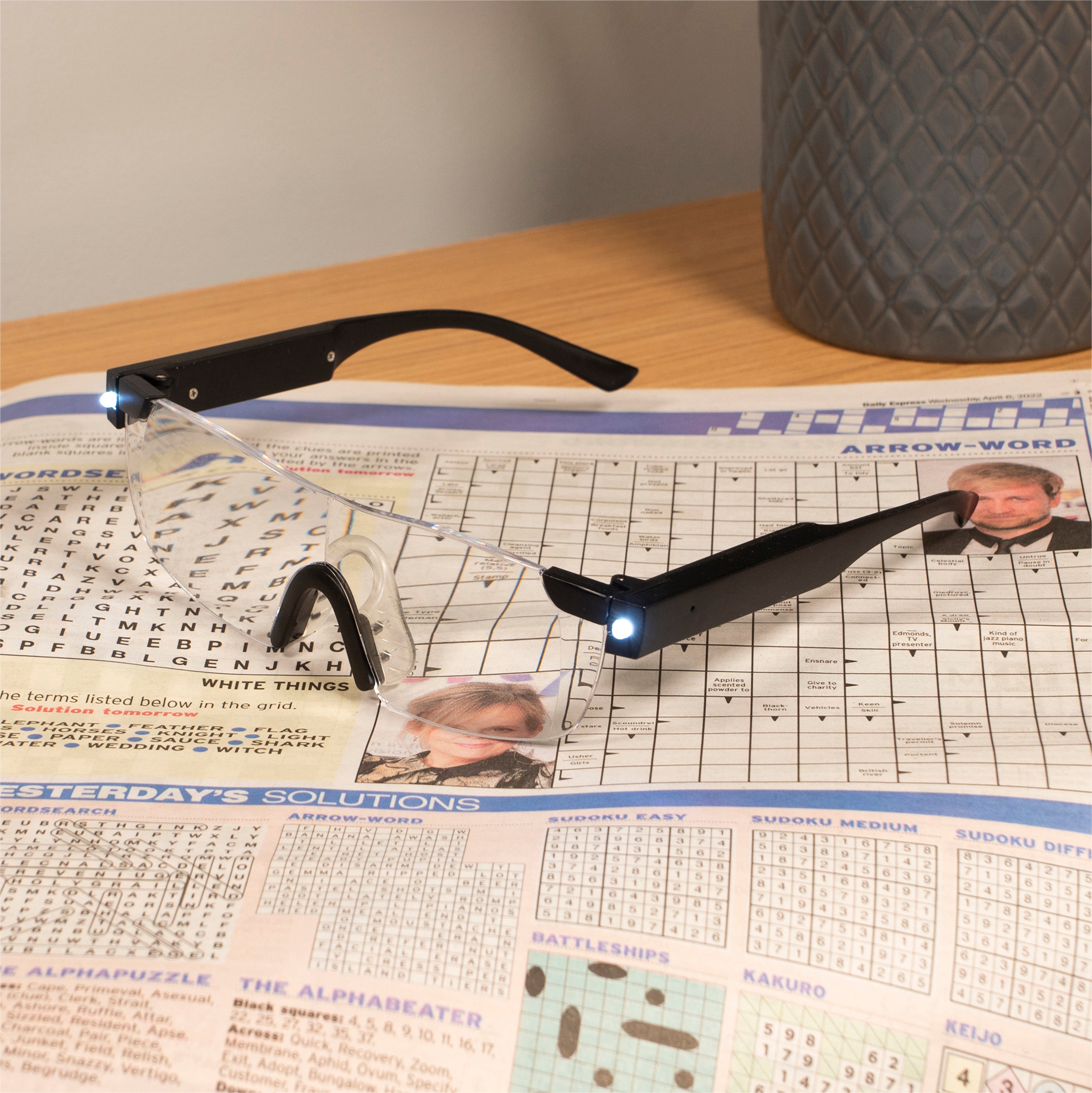 Rechargeable Magnifying Glasses with Lights - VM966P