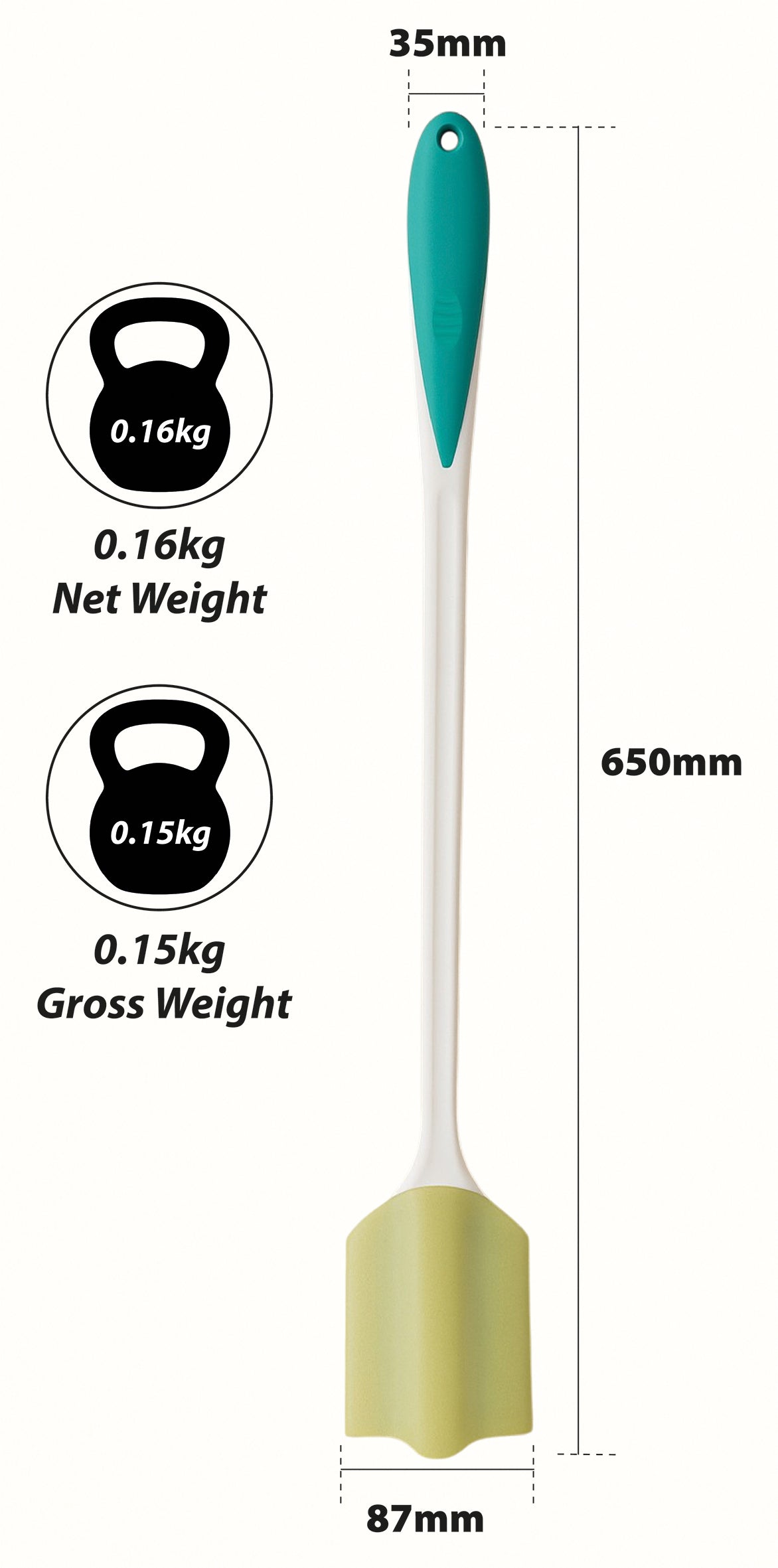 Long Handled Toe Cleaner with Large Sponge - VM971EA