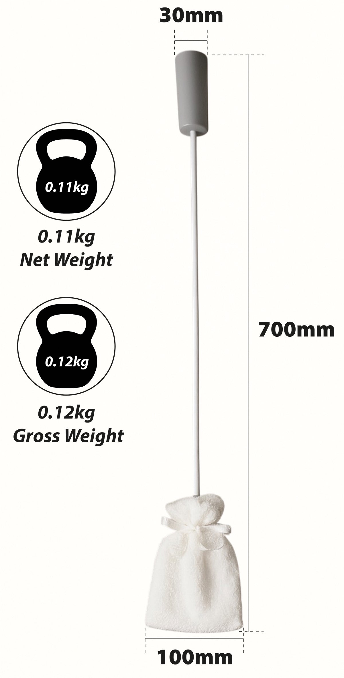 Long Handled Toe Washer - VM971EB