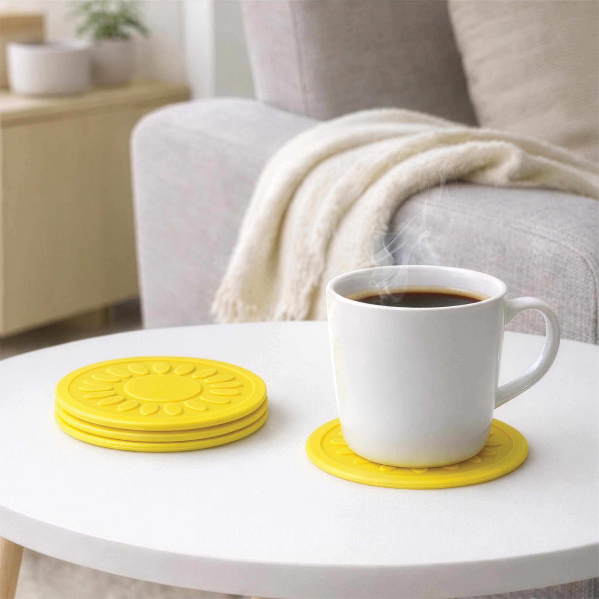 Non Slip Silicone Coaster - VM989BY