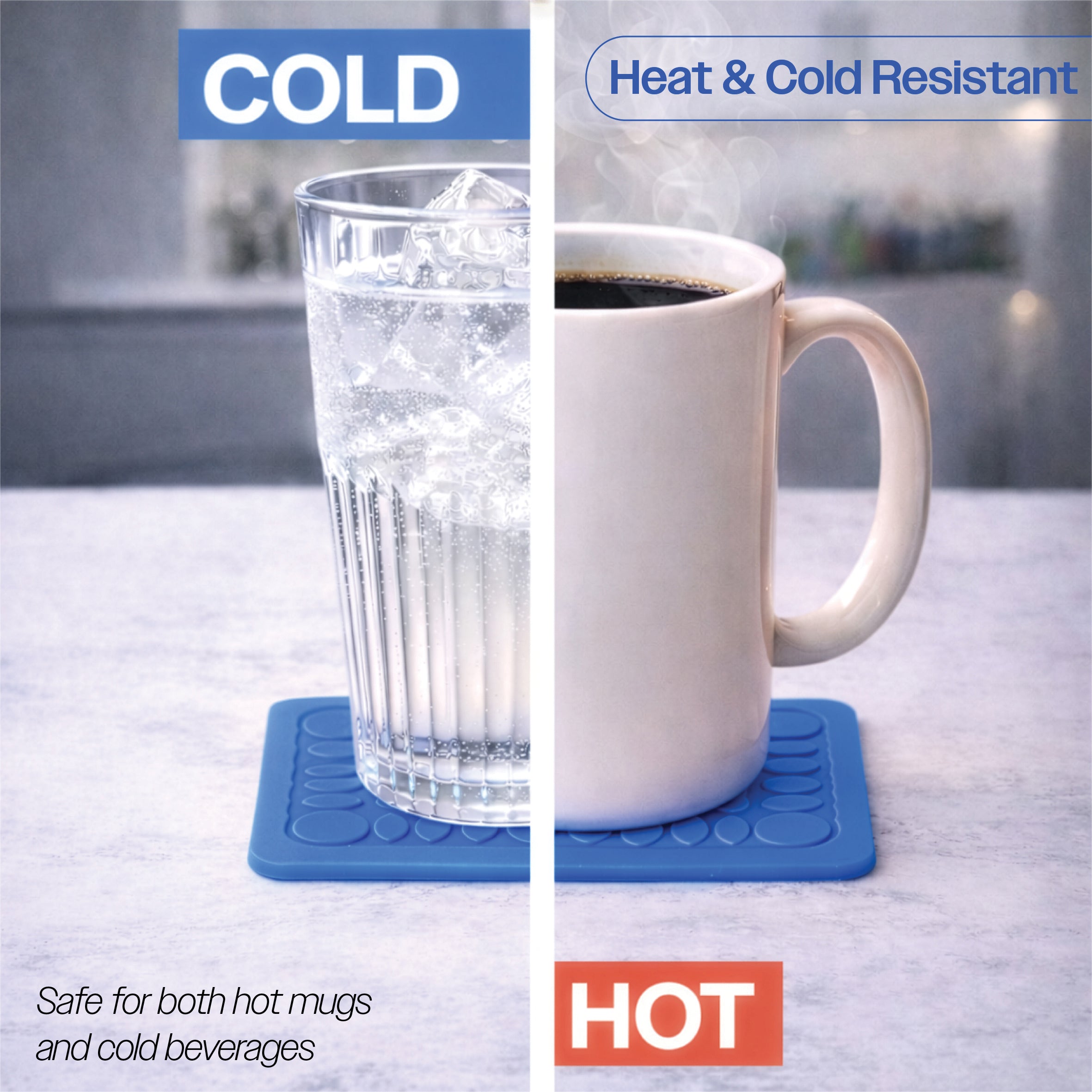 Non Slip Silicone Coaster - VM989CB