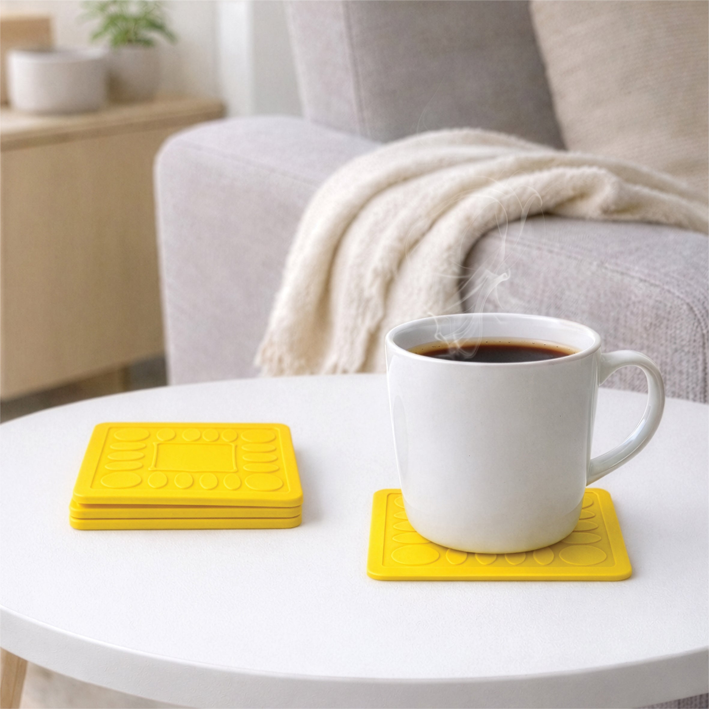 Non Slip Silicone Coaster - VM989CY