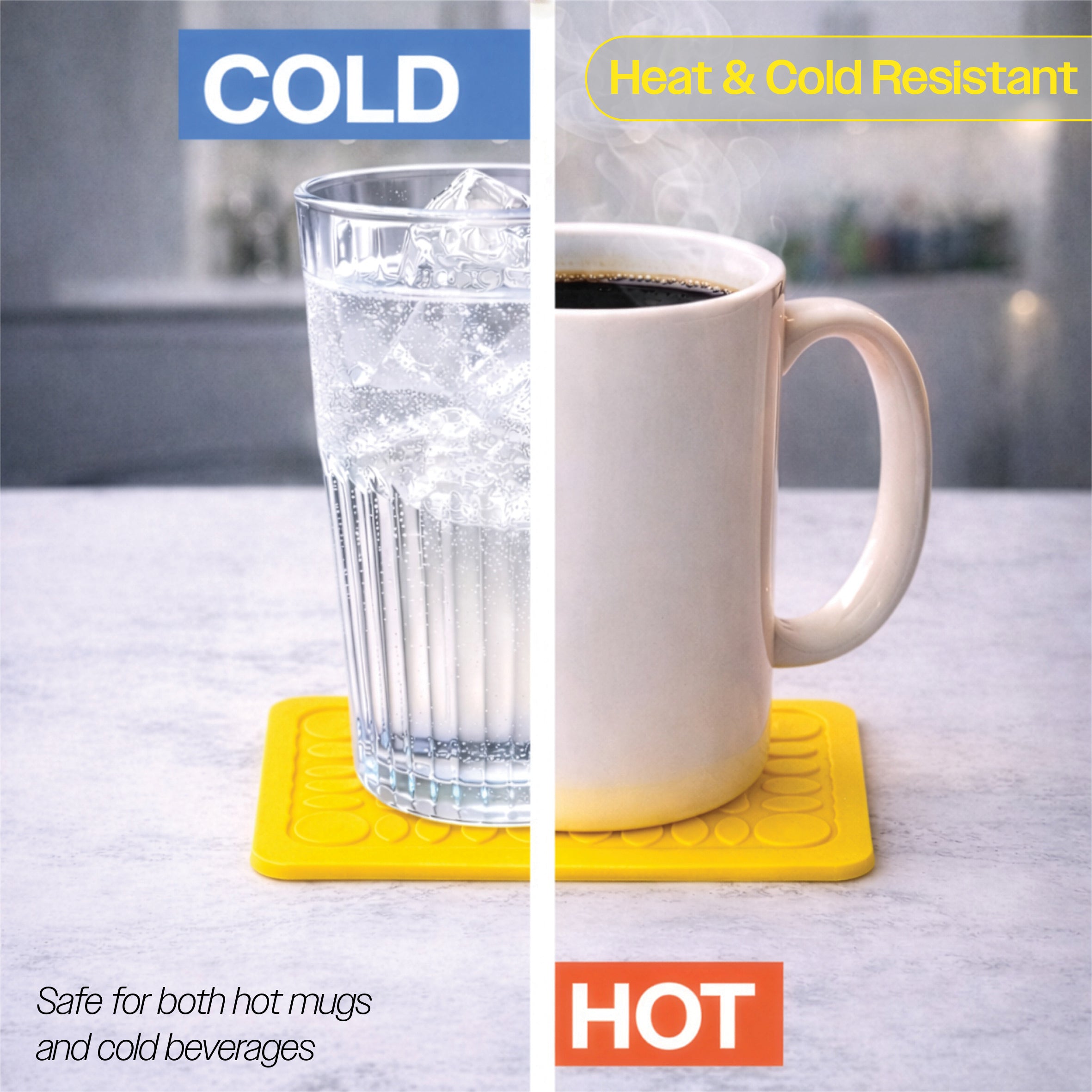 Non Slip Silicone Coaster - VM989CY