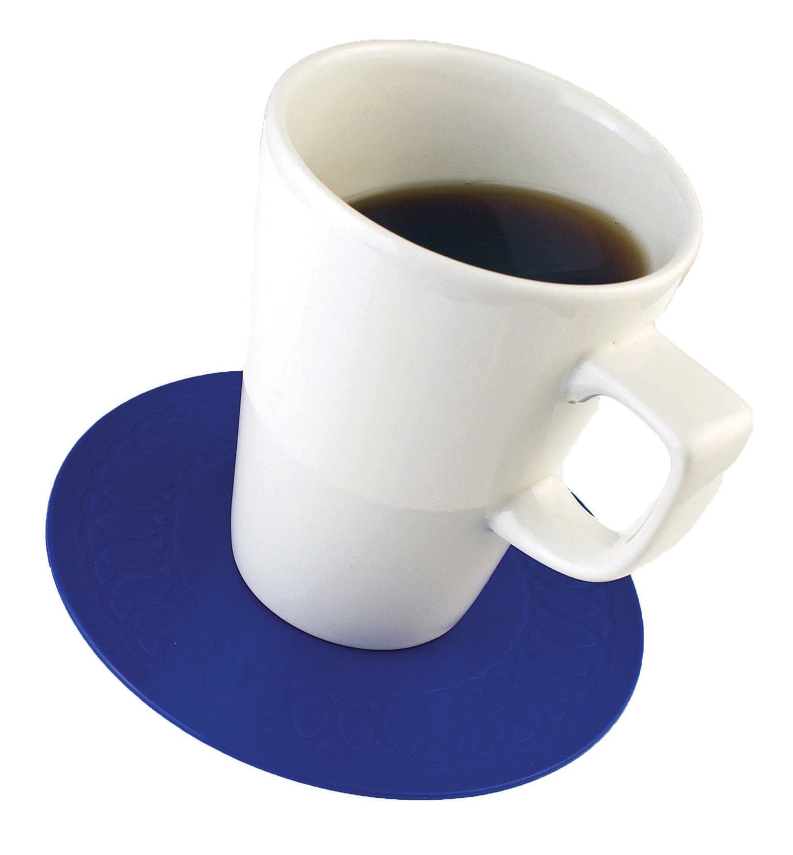 Tenura Silicone Rubber Anti Slip Circular Mat/Coaster 14 cm - VM990B