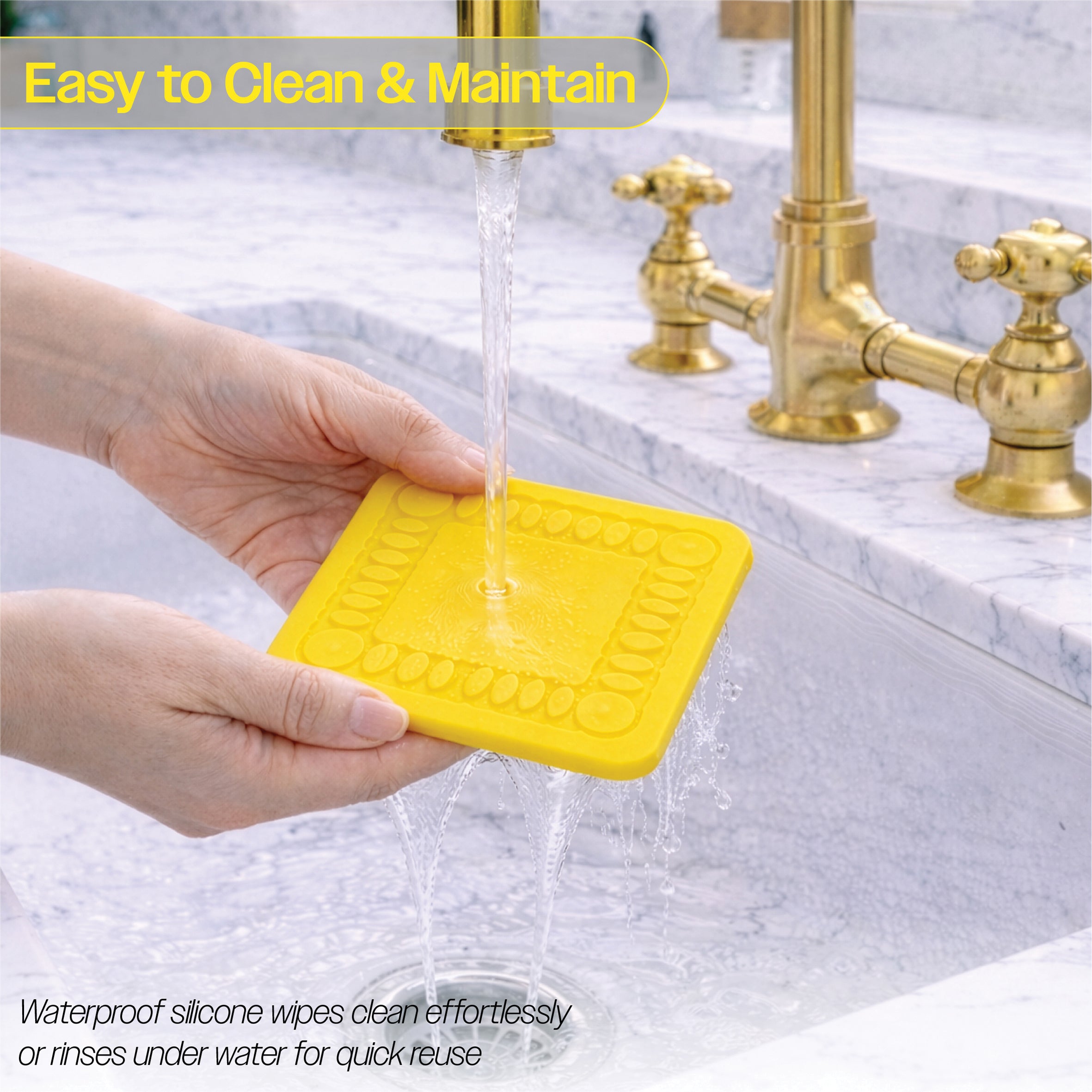 Non Slip Silicone Coaster - VM990BY