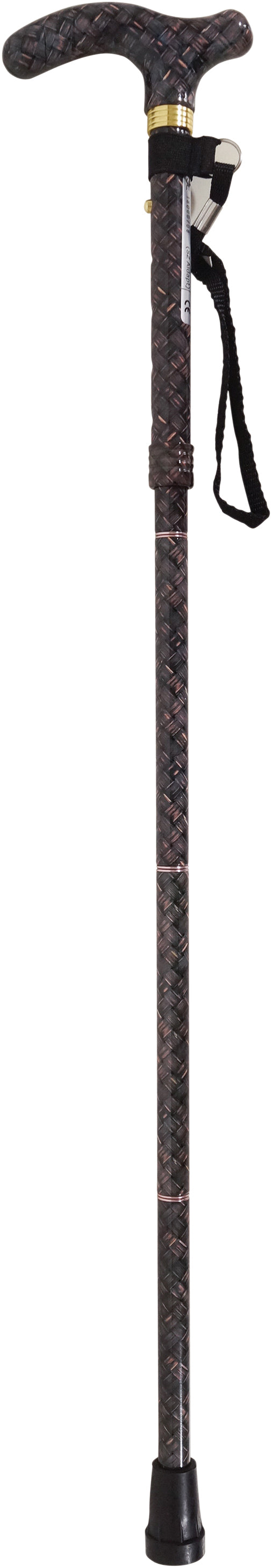 Deluxe Folding Walking Cane - VP155TKB