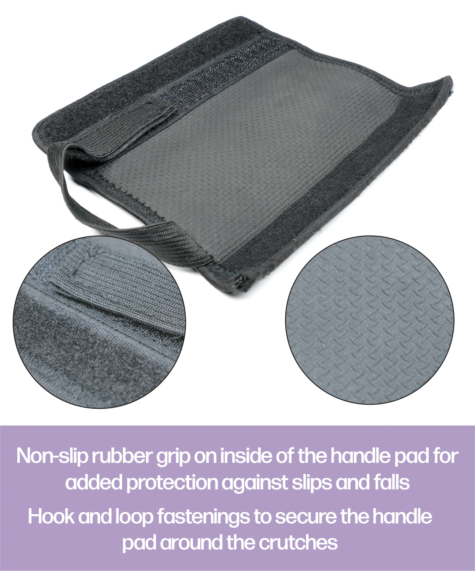 Crutch Handle Pads (Pair) - VP159B