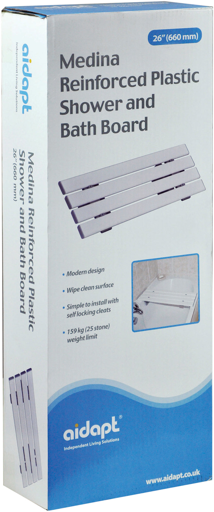 Medina Plastic Bath Board - VR116A